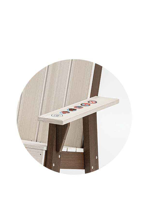 Rustic Adirondack Chair - Image 3
